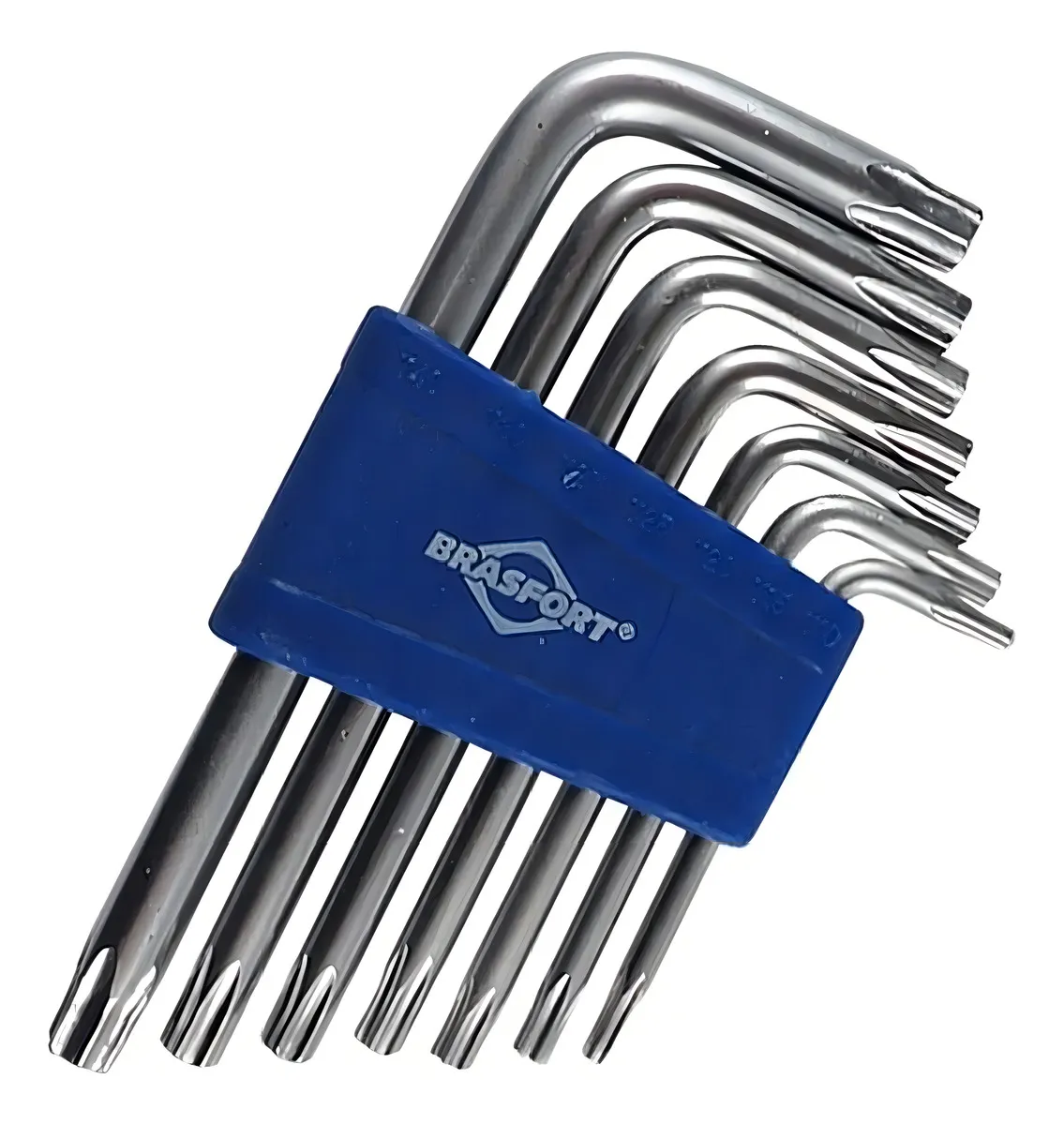 CHAVE TORX BRASFORT T10AT40 JOGO 7PC