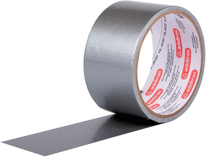 FITA SILVER TAPE ADELBRAS PRATA 48MMX5M