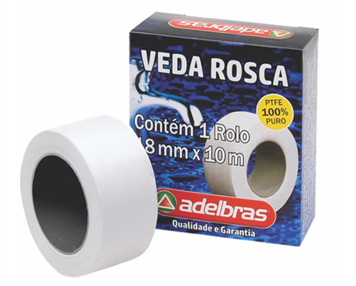 FITA VEDA ROSCA ADELBRAS 18MMX10M