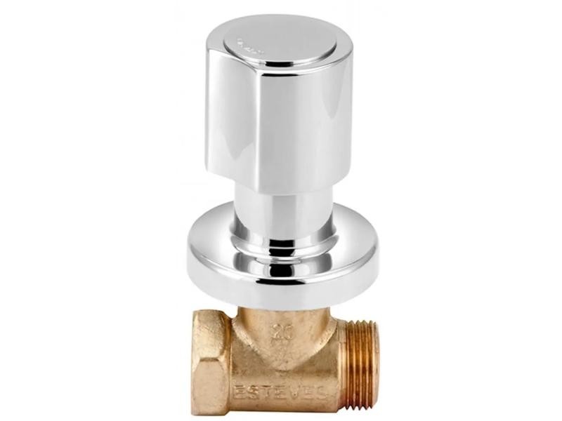 ACABAMENTO REGISTRO ESTEVES C40 1/2, 3/4, 1