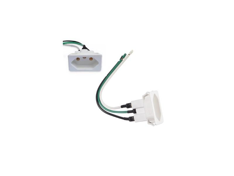 TOMADA APARELHO MARGIRIUS 10A INTERNO BRANCO