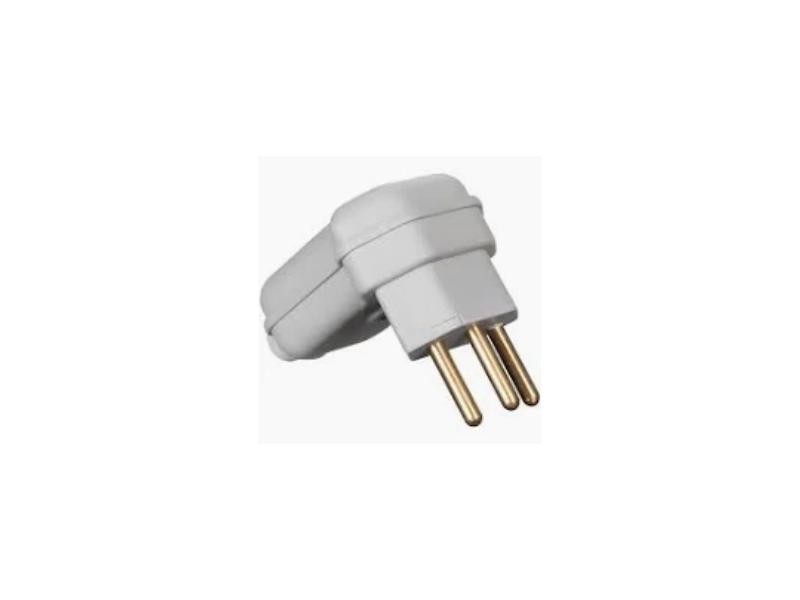 PLUGUE MARGIRIUS 90 2P+T 20A C/PRENSA CABO BRANCO
