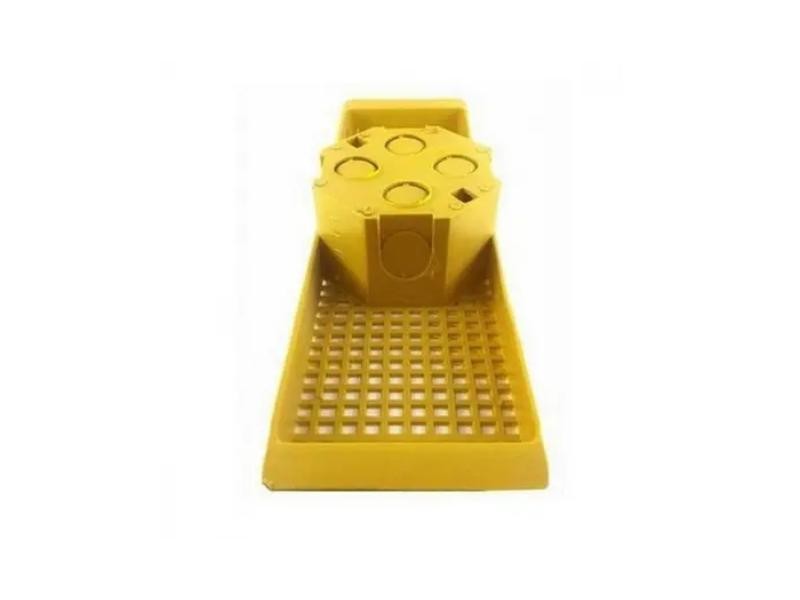 CAIXINHA DE LAJE EMAVE PVC 25CM  PISO AMARELA