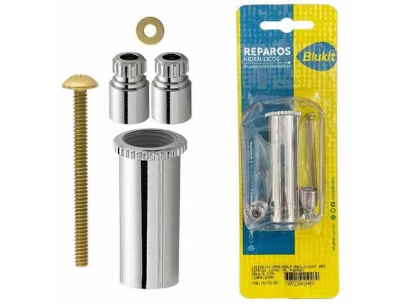 PROLONGADOR REGISTRO BLUKIT DECA C/CASTELO CR 20MM 160105