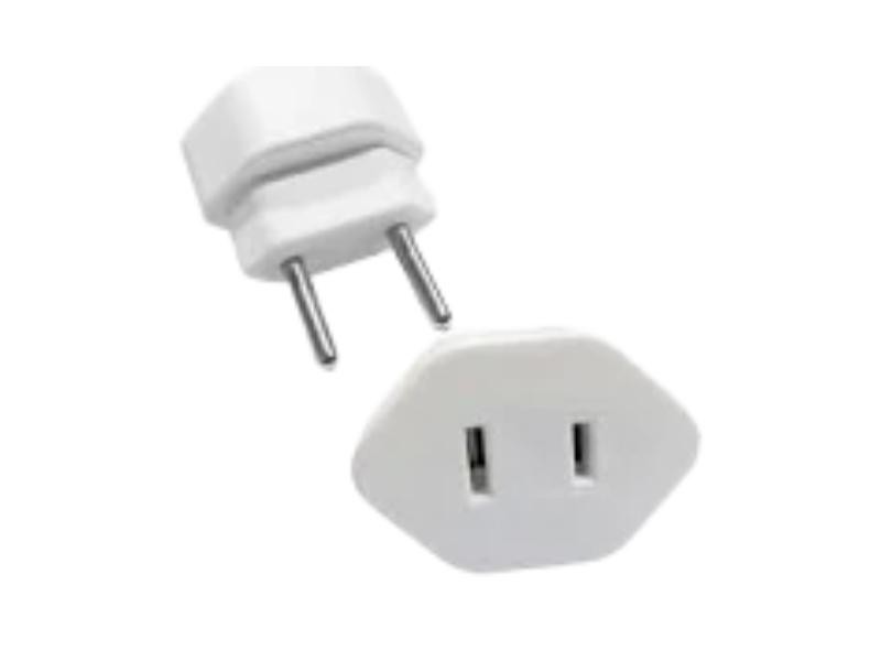 PINO ADAPTADOR MARGIRIUS RETO 2P 10A BRANCO