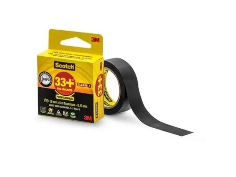 FITA ISOLANTE 3M SCOTCH 33+ 19X10M